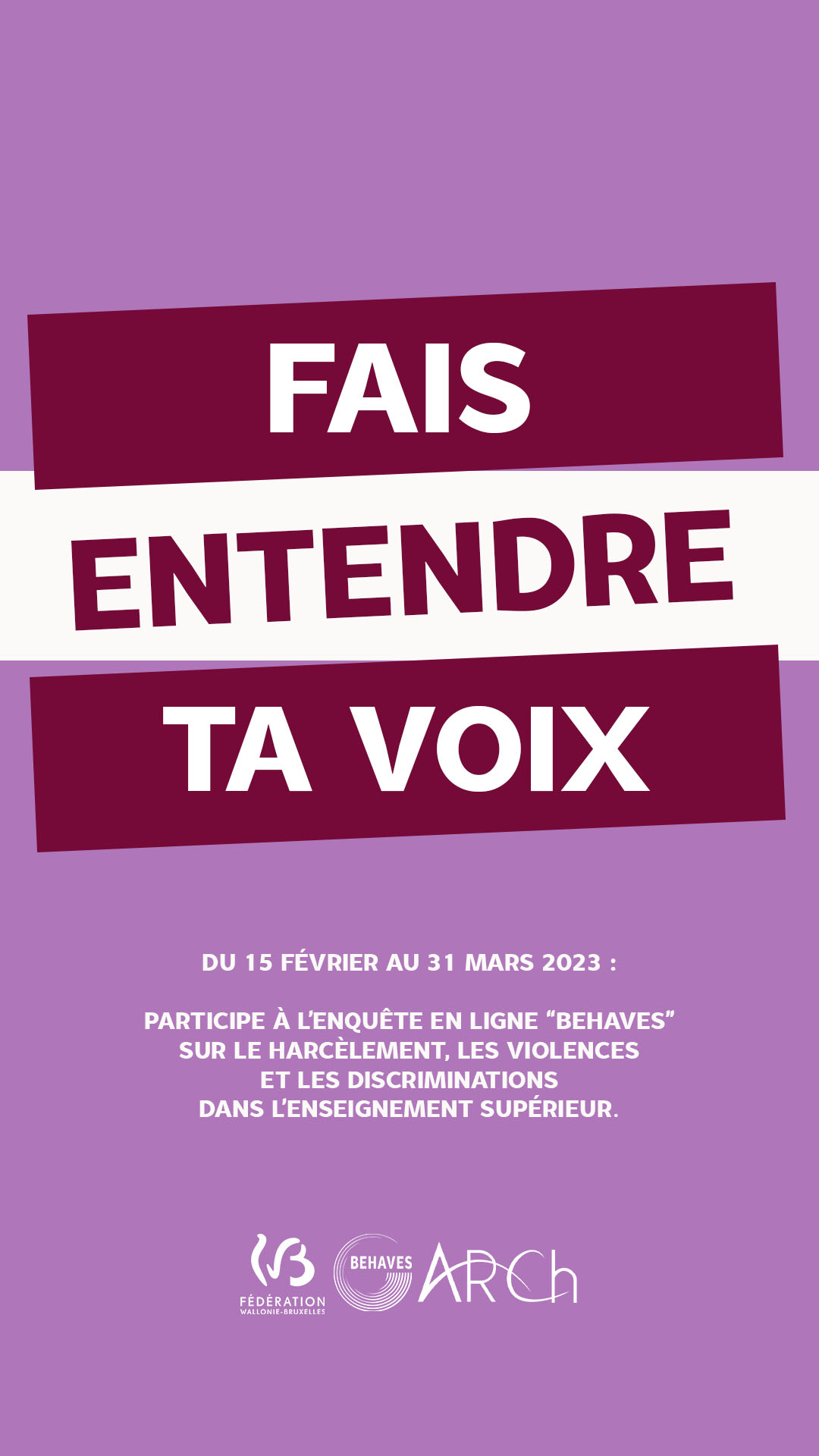 Story · Fais entendre ta voix