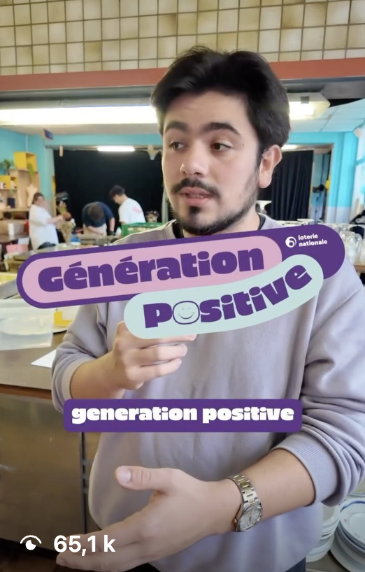 Génération Positive — Emilio AGEL, sticker campagne