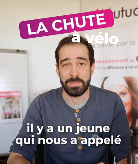 Mutualia · La chute à vélo, format conseils